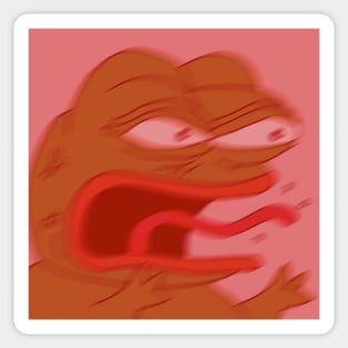 Angry Pepe Sticker